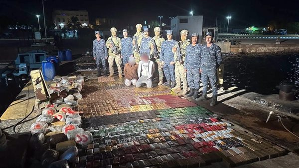 القوات البحرية تحبط محاولة لتهريب كمية من المواد المخدرة 