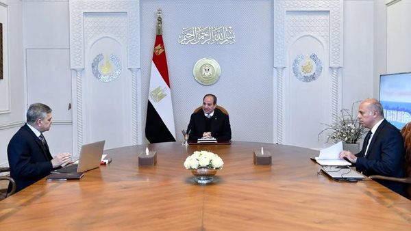 اجتماع الرئيس السيسي اليوم