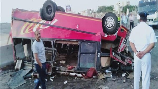 حادث طريق بلبيس العاشر اليوم