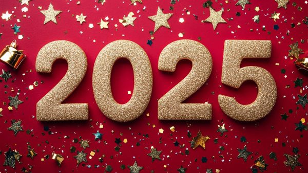 تهنئة بالعام الجديد 2025