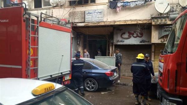 حريق حلوان اليوم