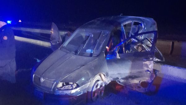 حادث طريق وادي النطرون العلمين اليوم 