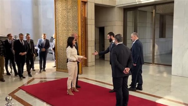 زيارة وزيرة خارجية ألمانيا الى سوريا