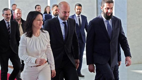 وزيرة خارجية المانيا في سوريا
