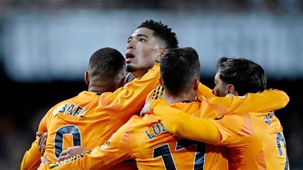 مباراة ريال مدريد وفالنسيا