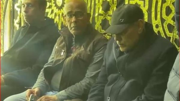 عزاء شقيقة الفنان احمد بدير