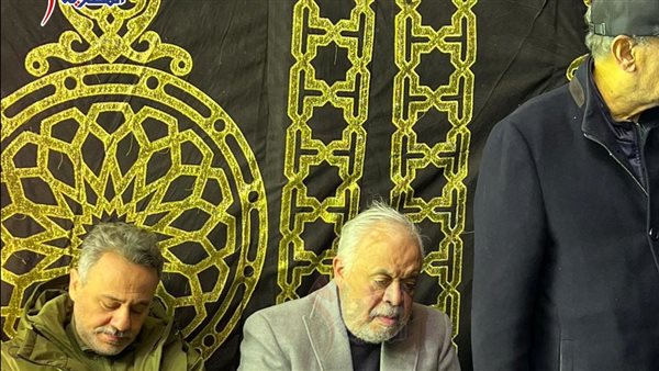  عزاء شقيقة أحمد بدير 