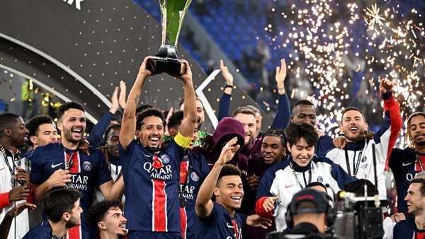 باريس سان جيرمان يتوج بكأس السوبر الفرنسي