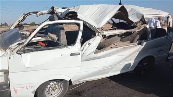 حادث طريق أبو سلطان بالإسماعلية اليوم