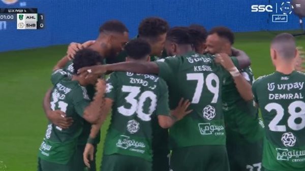 أهداف مباراة الأهلي السعودي ضد الشباب اليوم 