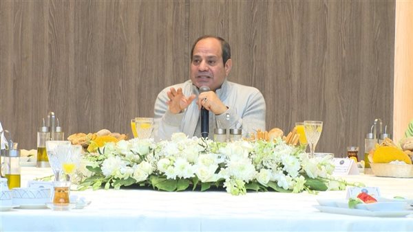 كلمة الرئيس السيسي اليوم