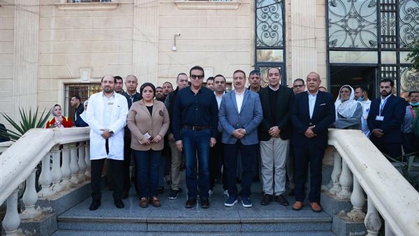 وزير الصحة يتفقد مستشفى جراحات اليوم الواحد بأشمون