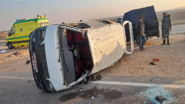 حادث الصحراوي الشرقي بالمنيا اليوم