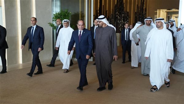 الرئيس السيسي وحاكم الإمارات