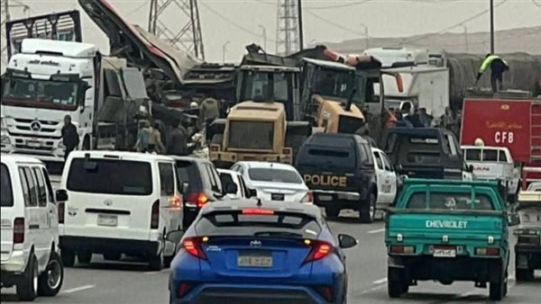 حادث الطريق الأوسطي أمس