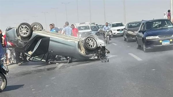 حادث محور حسب الله الكفراوي اليوم 