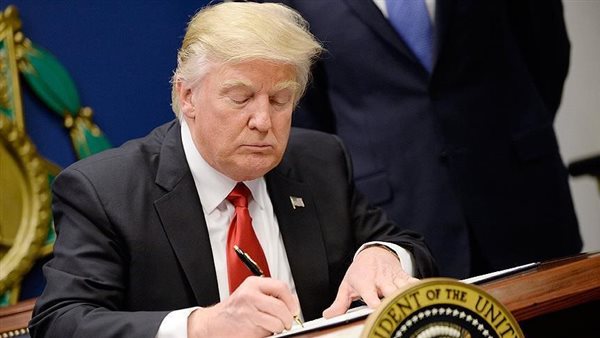الرئيس الأمريكي، دونالد ترامب