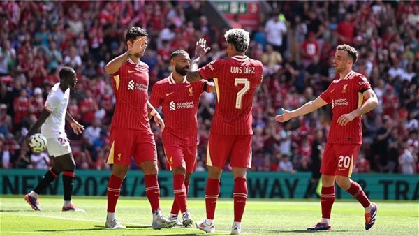 بث مباشر مباراة ليفربول وأستون فيلا