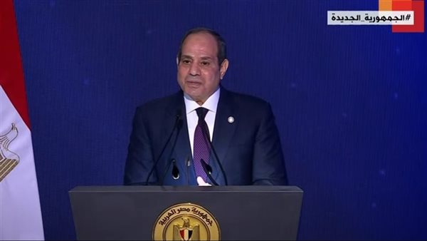 نص كلمة الرئيس السيسي في احتفالات عيد الشرطة 