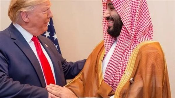 بن سلمان ودونالد ترامب 
