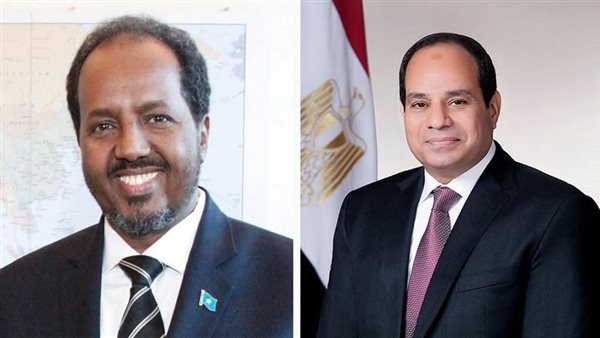 الرئيس السيسي ونظيره الصومالي