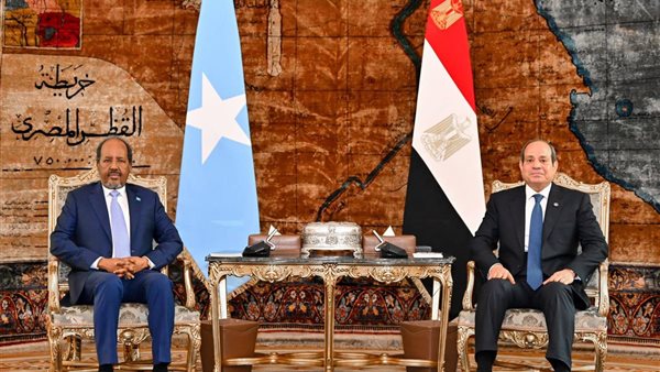 زيارة الرئيس الصومالي لمصر