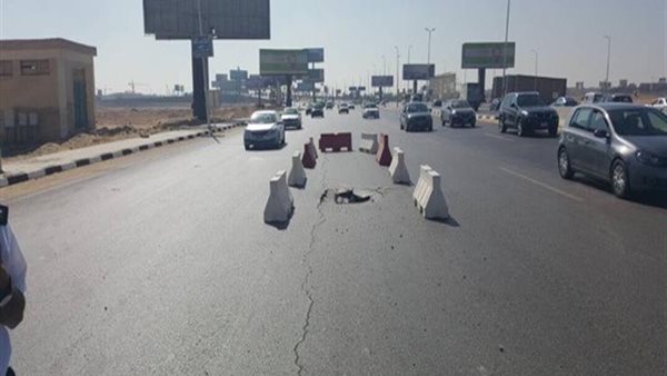  حادث محور المشير اليوم