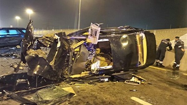 حادث الشيخ زايد.. جهات التحقيق تصرح بدفن جثتي المتوفين