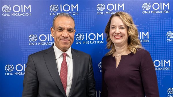 وزير الخارجية يلتقي مدير عام المنظمة الدولية للهجرة
