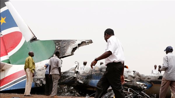 تحطم الطائرة السودانية
