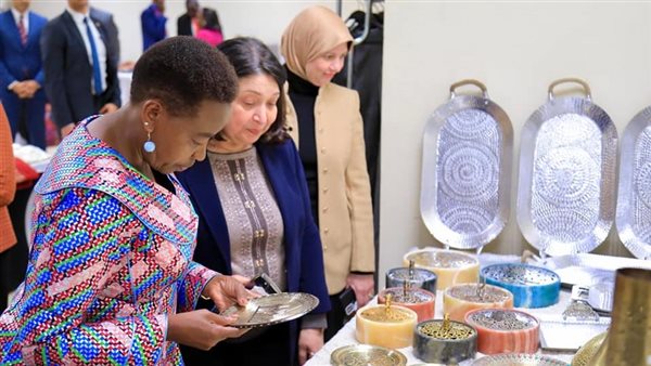 زيارة حرم رئيس جمهورية كينيا لوزارة التضامن
