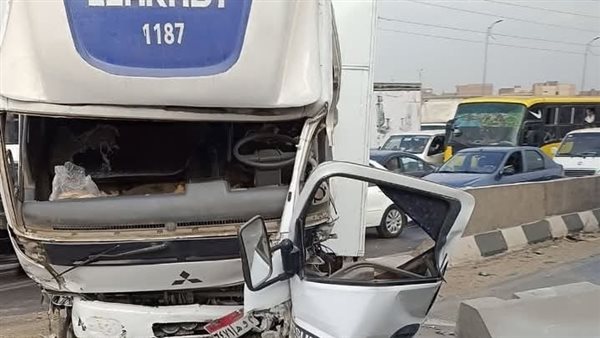 حادث الطريق الدائري بالقومية اليوم