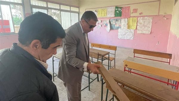 مدير تعليم الجيزة يتابع استعدادات الترم الثاني 2025 بالمدارس