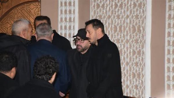 عزاء شقيق مصطفى شعبان