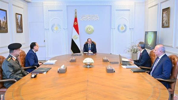 اجتماع الرئيس عبد الفتاح السيسي اليوم