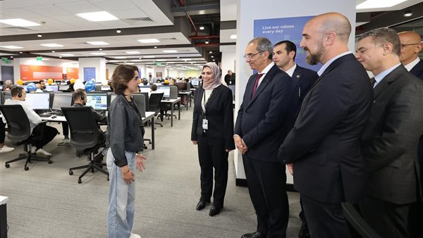 وزير الاتصالات يفتتح مقر شركة TTEC الأمريكية