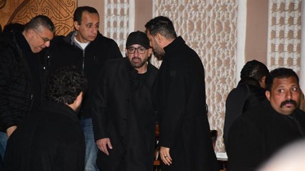 عزاء شقيق مصطفى شعبان