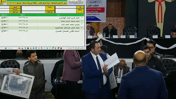 اسماء الفائزين في قرعه سكن مصر اليوم 2025