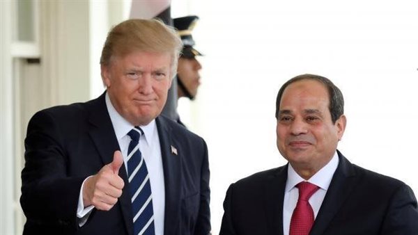 ترامب والسيسي 