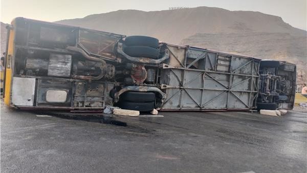 حادث أتوبيس المنيا اليوم
