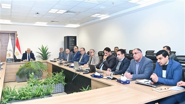 اجتماع وزير الري لمتابعة م مشروع التقييم المتكامل