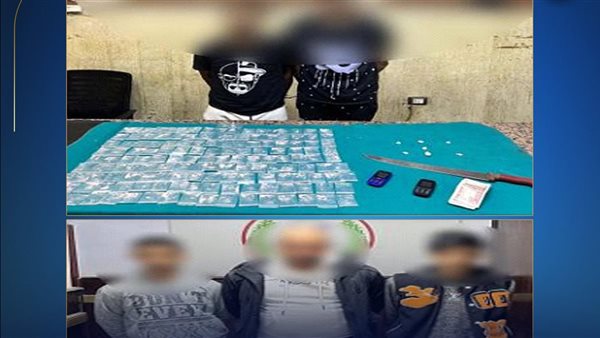 سقوط عصابة الاتجار بالمواد المخدرة بعين شمس