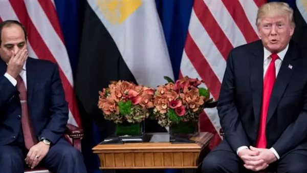 ترامب والسيسي 