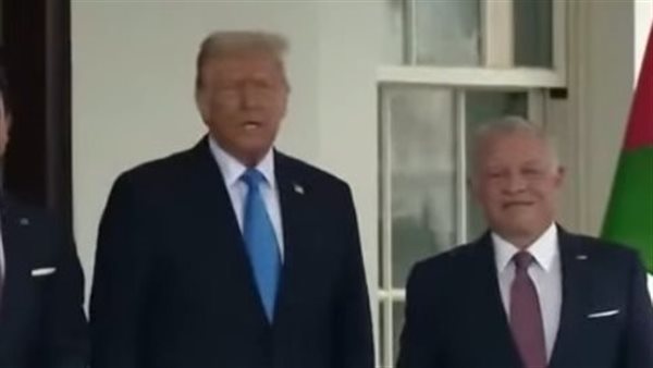 ترامب يستقبل ملك الأردن