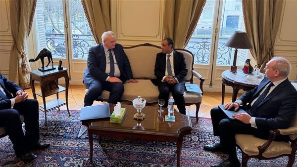 لقاء وزير الخارجية مع نظيره الأوكراني في باريس اليوم