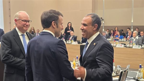 وزير الخارجية والرئيس الفرنسي ماكرون