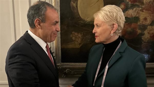 وزير الخارجية مع المديرة التنفيذية لبرنامج الغذاء العالمي