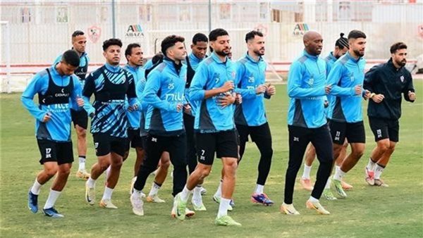 استعدادات الزمالك لمباراة بتروجت