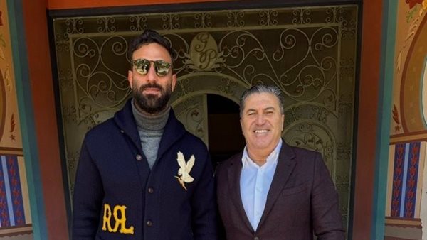 ميدو مع بيسيرو مدرب نادي الزمالك