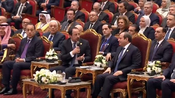 الرئيس القبرصي خلال كلمته في افتتاح معرض "إيجبس 2025